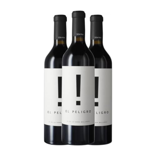 Son Prim El Peligro 75 cl Rotwein (Karton mit 3 Flaschen von 75 cl) von Son Prim