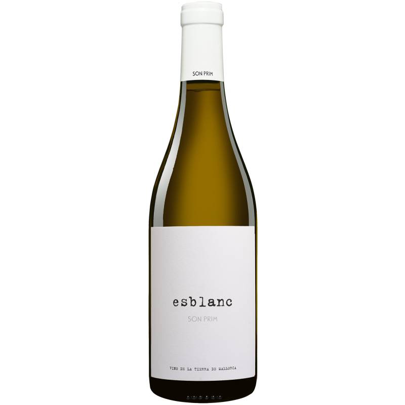 Son Prim »Esblanc« Chardonnay 2023  0.75L 14.5% Vol. Weißwein Trocken aus Spanien von Son Prim