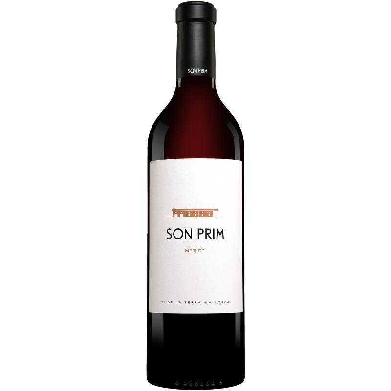 Son Prim Merlot 2021  0.75L 14.5% Vol. Rotwein Trocken aus Spanien von Son Prim