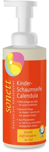 Kinder-Schaumseife Calendula 18 x 200 ml von Sonett