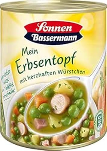 Sonnen Bassermann Erbsen-Suppentopf , 3er Pack (3 x 800 g Dose) von Sonnen Bassermann