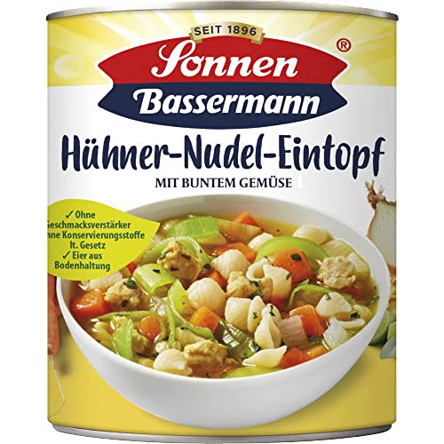 Sonnen Bassermann Hühner-Nudeltopf, 800 g Dose von Sonnen Bassermann