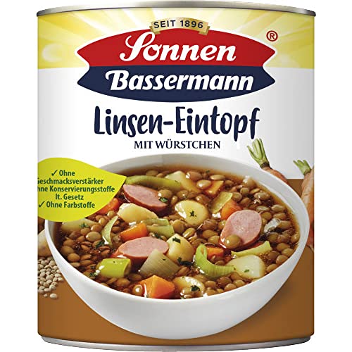 Sonnen Bassermann Linsen-Topf, 800 g Dose von Sonnen Bassermann