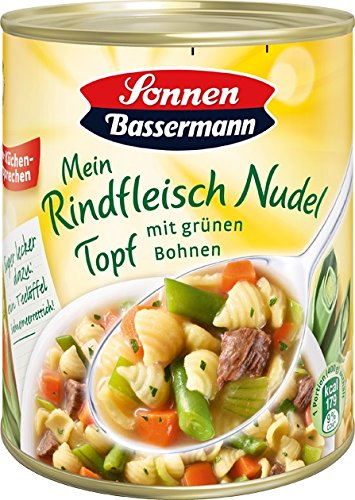 Sonnen Bassermann Rindfleischnudeltopf, 6er Pack (6 x 800 g Dose) von Sonnen Bassermann