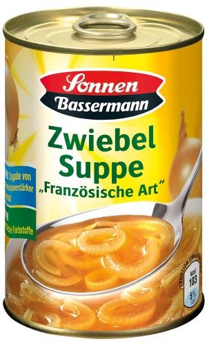 Sonnen Bassermann Zwiebel-Suppe, 6er Pack (6 x 400 ml Dose) von Sonnen Bassermann