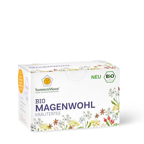 Bio Magenwohl Tee 34 g - ein Naturprodukt des österreichischen Familienunternehmens SonnenMoor, tätig seit 1972. von SonnenMoor