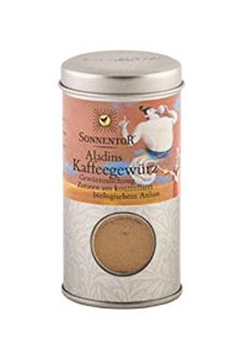 3er-SET Bio Gewürz Aladins Kaffeegewürz Streudose 35g Sonnentor von Sonnentor