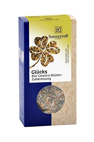 GLÜCKS Bio Gewürz Blüten Zubereitung SONNENTOR 2 x 35g (im günstigen Doppelpack) von Sonnentor