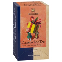 Dankeschön-Kräutertee im Beutel von SONNENTOR