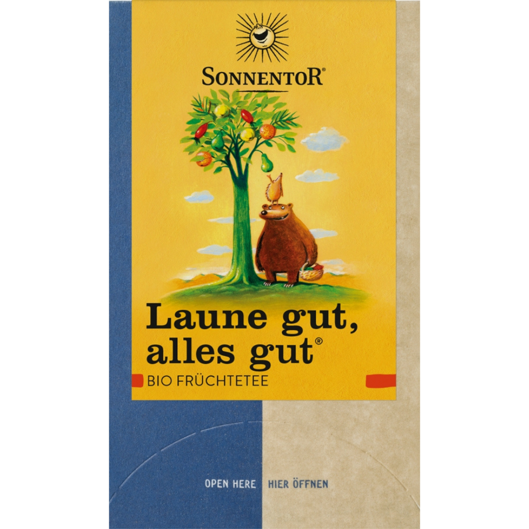 Laune gut, alles gut Bio-Früchte-Rooibosmischung von Sonnentor