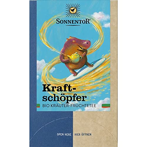 SONNENTOR Kraftschöpfer Kräutertee, 18 Doppelkammerbeutel, 23,4g (12er Pack) von Sonnentor