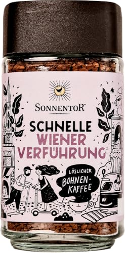 Schnelle Wiener Verführung Kaffee Instant 12 x 100 gr von Sonnentor