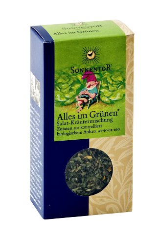 Sonnentor Alles im Grünen Salatgewürz, 1er Pack (1 x 20 g) - Bio von Sonnentor