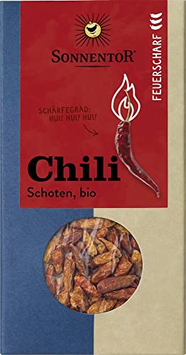 Sonnentor Bio Chili feuerscharf Schoten ganz (2 x 25 gr) von Sonnentor