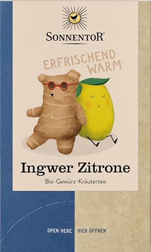 Sonnentor Bio Ingwer Zitrone Tee (2 x 32,40 gr) von Sonnentor