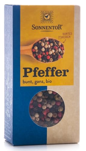 Sonnentor Bio Pfeffer, bunt und ganz, 50 g von Sonnentor