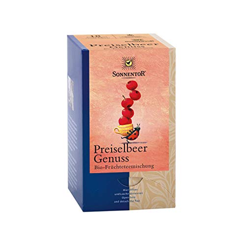 Sonnentor Bio Preiselbeer Genuss Früchtetee (1 x 50,40 gr) von Sonnentor