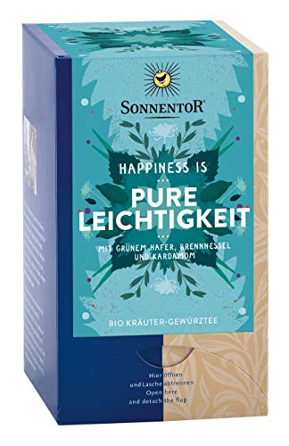 Sonnentor Bio Pure Leichtigkeit Tee Happiness is, 3er Pack (3 x 31 g) von Sonnentor