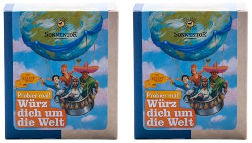 Sonnentor Bio Würz dich um die Welt Probier mal (2 x 50 gr) von Sonnentor