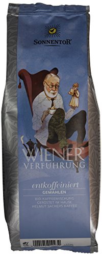 Sonnentor Entkoffeiniert gemahlen Wiener Verführung, 1er Pack (1 x 500 g) - Bio von Sonnentor