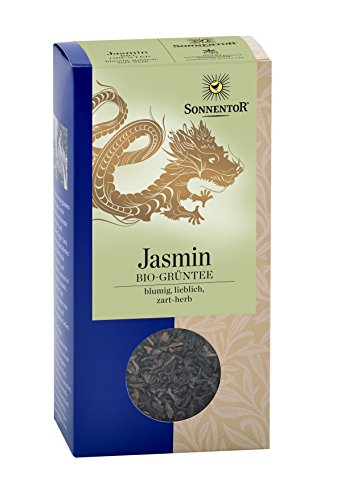 Sonnentor Grüntee Jasmin lose, 1er Pack (1 x 100 g) - Bio von Sonnentor