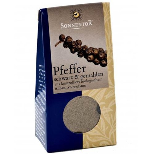 Sonnentor Pfeffer, schwarz, gemahlen (50 g) - Bio von Sonnentor