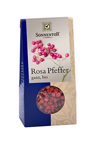 Sonnentor Pfeffer rosa ganz, 1er Pack (1 x 20 g) - Bio von Sonnentor