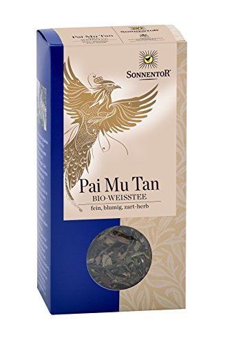 Sonnentor Weißer Tee Pai Mu Tan lose, 1er Pack (1 x 40 g) - Bio von Sonnentor