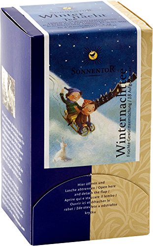 Sonnentor Winternacht-Tee Doppelkammerbeutel, 2er Pack (2 x 45 g) - Bio von Sonnentor