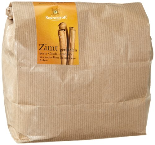 Sonnentor Zimt gemahlen (Sorte Cassia), 1er Pack (1 x 1 kg) - Bio von Sonnentor