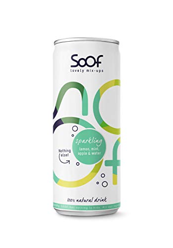 Soof Sparkling Lemon, Mint, Apple & Water 12x250ml von Soof