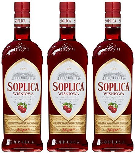 Soplica Kirsche/Wisnia Liköre (3 x 0.5 l) von Soplica