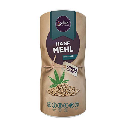 Hanfmehl, entölt von Soulfood LowCarberia 700g von Soulfood LOW CARBERIA