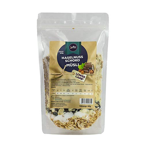 Haselnuss Schoko Müsli von Soulfood LowCarberia 400g von Soulfood LOW CARBERIA