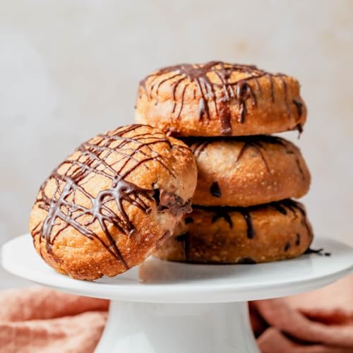 Lower Carb Berliner - Lower Carb Krapfen mit Schokopudding von Soulfood LowCarberia