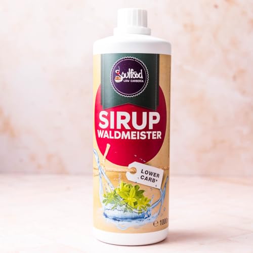 Zero-Sugar Sirup Waldmeister 1 Liter von Soulfood LowCarberia von Soulfood LowCarberia