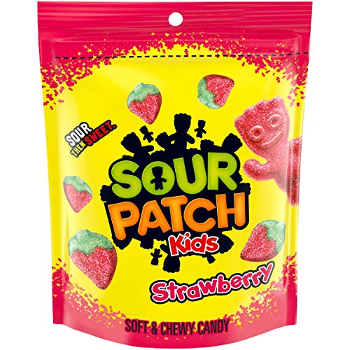 Sour Patch Strawberry soft & chewy candy sour then sweet 10 oz Resealable Bag von Sour Patch Kids