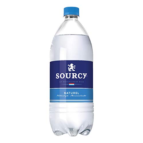 Sourcy Blaues natürliches Mineralwasser 12 PET-Flaschen x 1,1 Liter von Sourcy