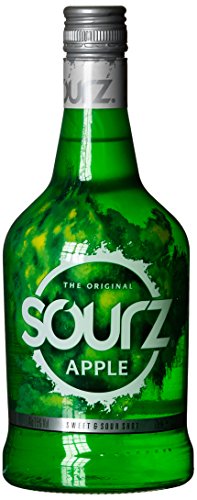 Sourz Apple | süß-saurer Partylikör | 15% Vol | 700ml Einzelflasche von Sourz