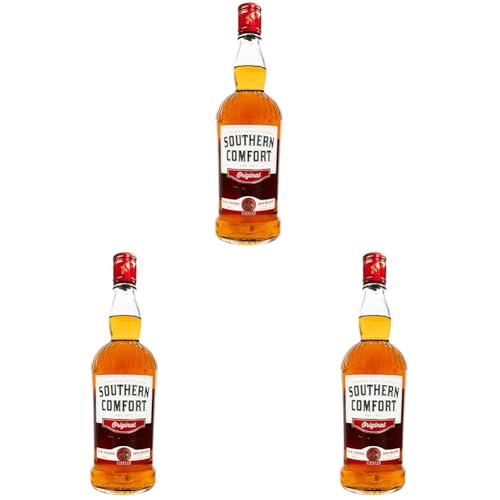 Southern Comfort Original Whisky-Likör (1 x 700 ml) | 700 ml (3er Pack) von Southern Comfort