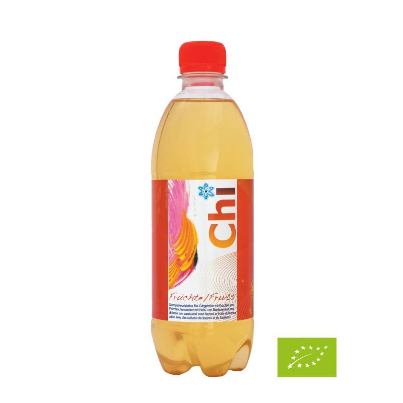 Früchte Chi 500 ml in Bioqualität - BIO-Gärgetränk mit Kräutern und Früchten - Vegan - Soyana von Soyana