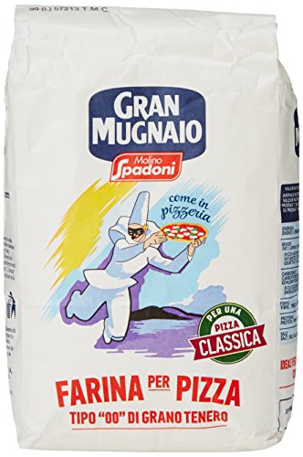 Farina Spadoni Tipo"00" per Pizza Napoli Pizzamehl Pizza Mehl 1kg von Molino Spadoni