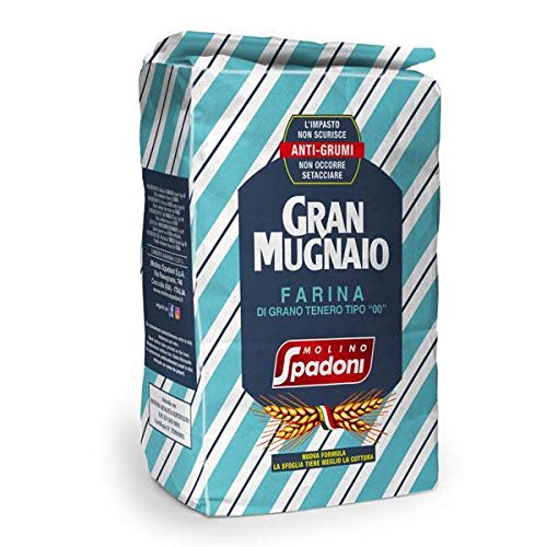 Molino Spadoni – Tipo "0" extra feines Mehl, (2) – 1 kg Pkg von Spadoni