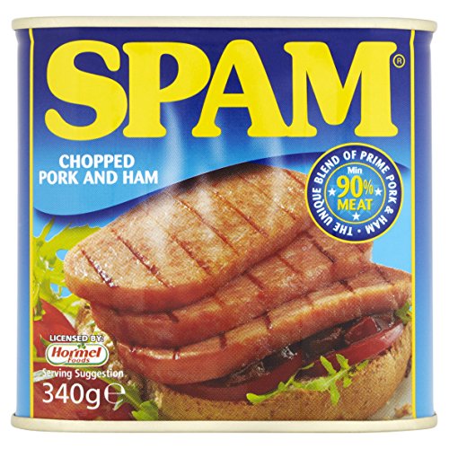Spam Hackschwein und Schinken, 340 g von Spam
