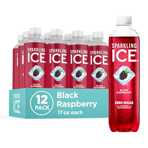 Sparkling Ice Black Raspberry, 17 Ounce Bottles (Pack of 12) von Sparkling Ice