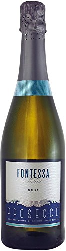 Fontessa Prosecco Spumante Brut (Case of 6x75cl), Italien/Prosecco (GRAPE GLERA 100%) von Sparkling