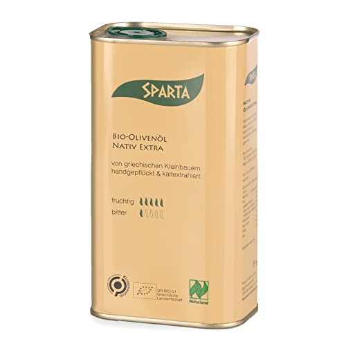 SPARTA BIO-Olivenöl nativ-extra 1 l – PREMIUM Qualität – aus Griechenland von Sparta