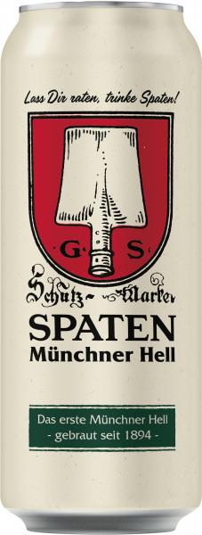 Spaten Münchener hell Einweg von Spaten