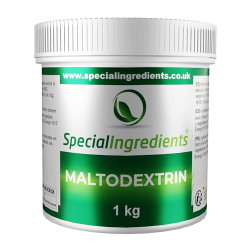 Special Ingredients Maltodextrin 1kg Premium Qualität, vegan, gentechnikfrei, nicht bestrahlt - recycelbarer Behälter von Special Ingredients