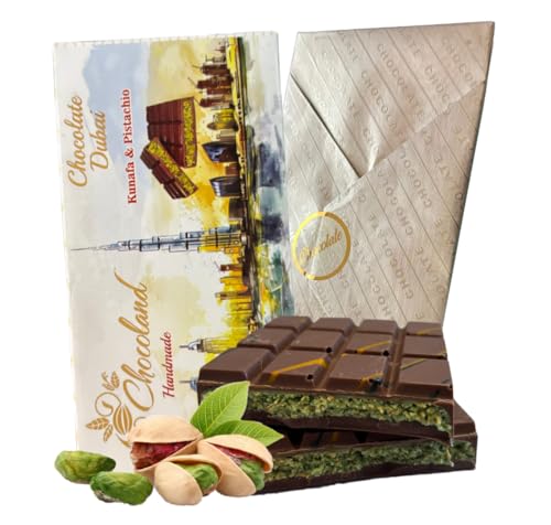 Handgemachte Dubai Chocolate Kunafa & Pistachio 220g, Hergestellt in Dubai, perfekte Nascherei oder Geschenk von Special-Snacks 07